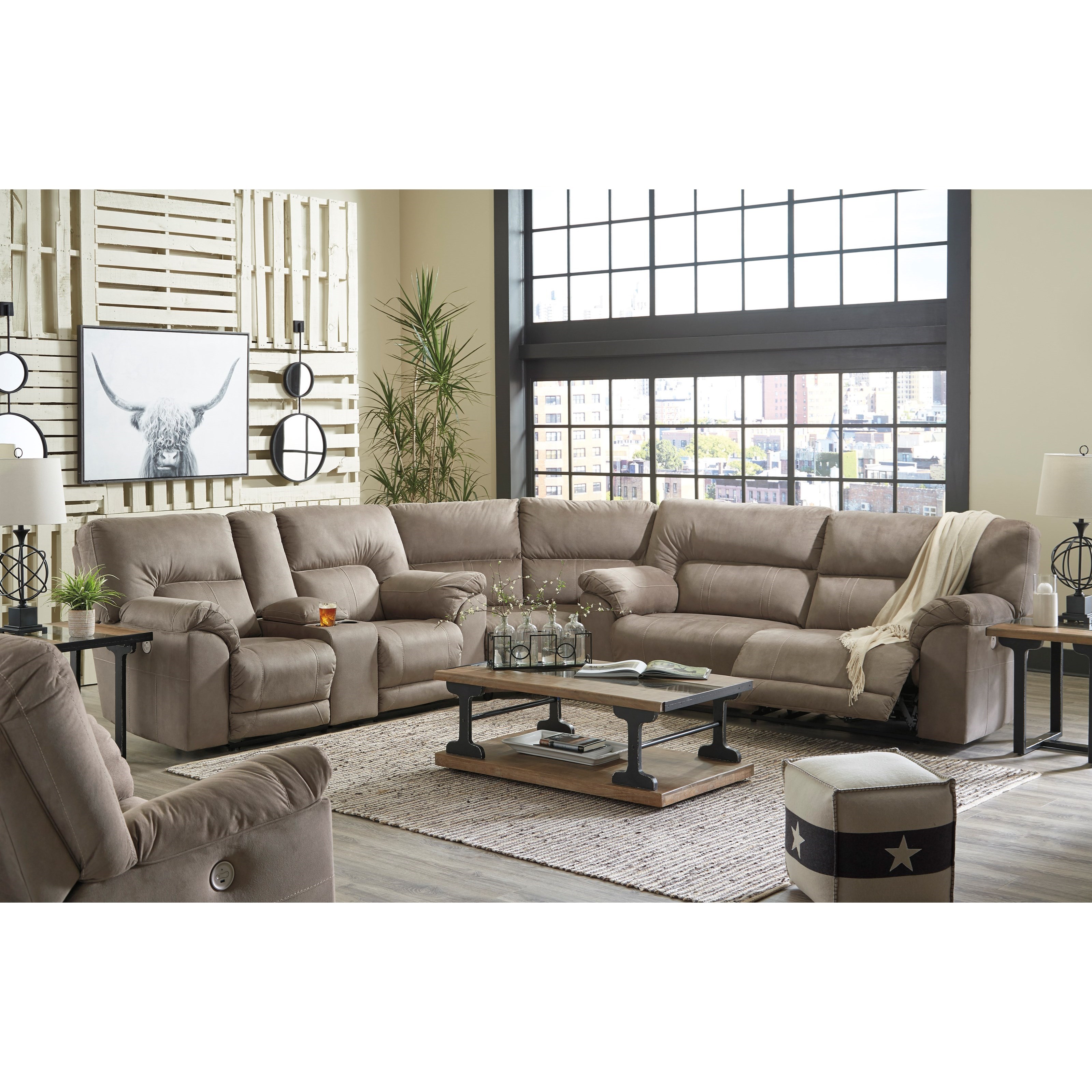 Benchcraft clearance reclining sofa